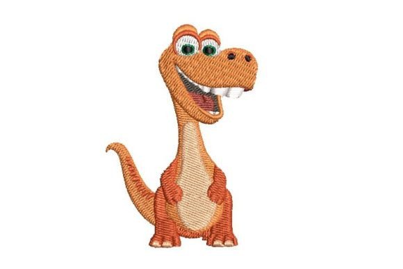 Cartoon Diplodocus