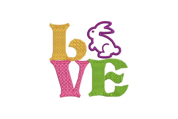 Easter Love Bunny