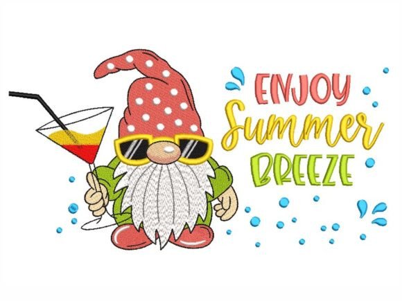 Enjoy Summer Breeze Gnome
