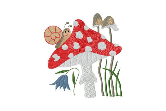 Fly Agaric and Snail