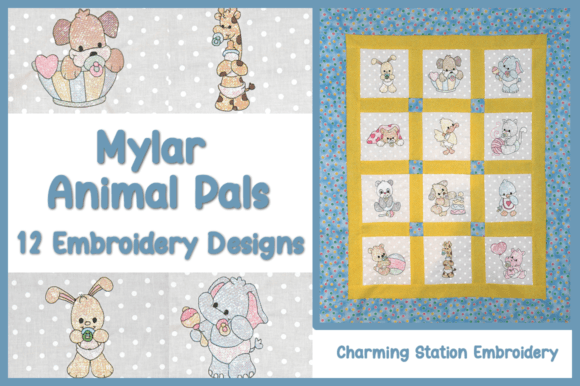 Mylar Baby Animal Pals