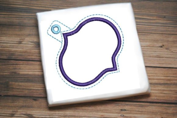 Navy Blue Key Ring