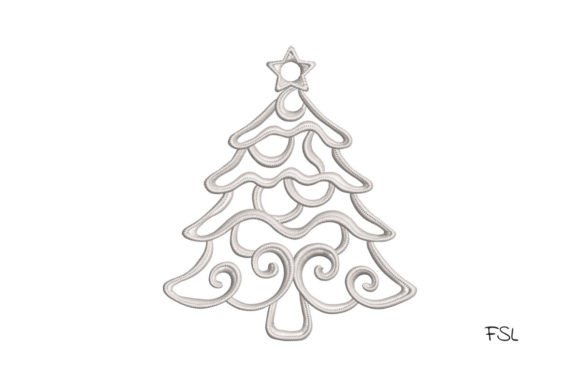 Openwork Christmas Tree