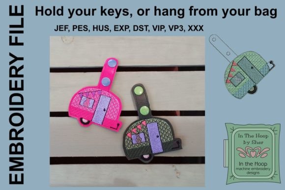 Tiny Camper Key Fob