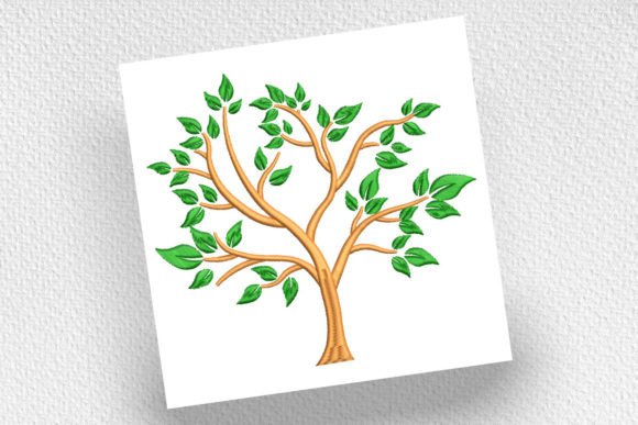 Tree with Green Leaves