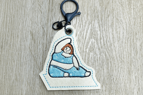 Yoga Act Keychain